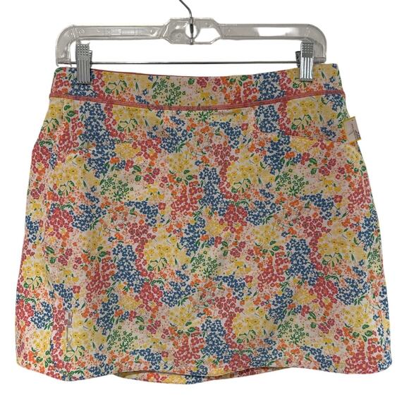 Ralph Lauren RLX Polo Golf Aim Print 17 Inch Floral Womens Golf Skort-Size: Med. - Picture 1 of 11